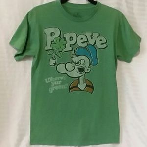 Popeye, Where's yur green? Tshirt